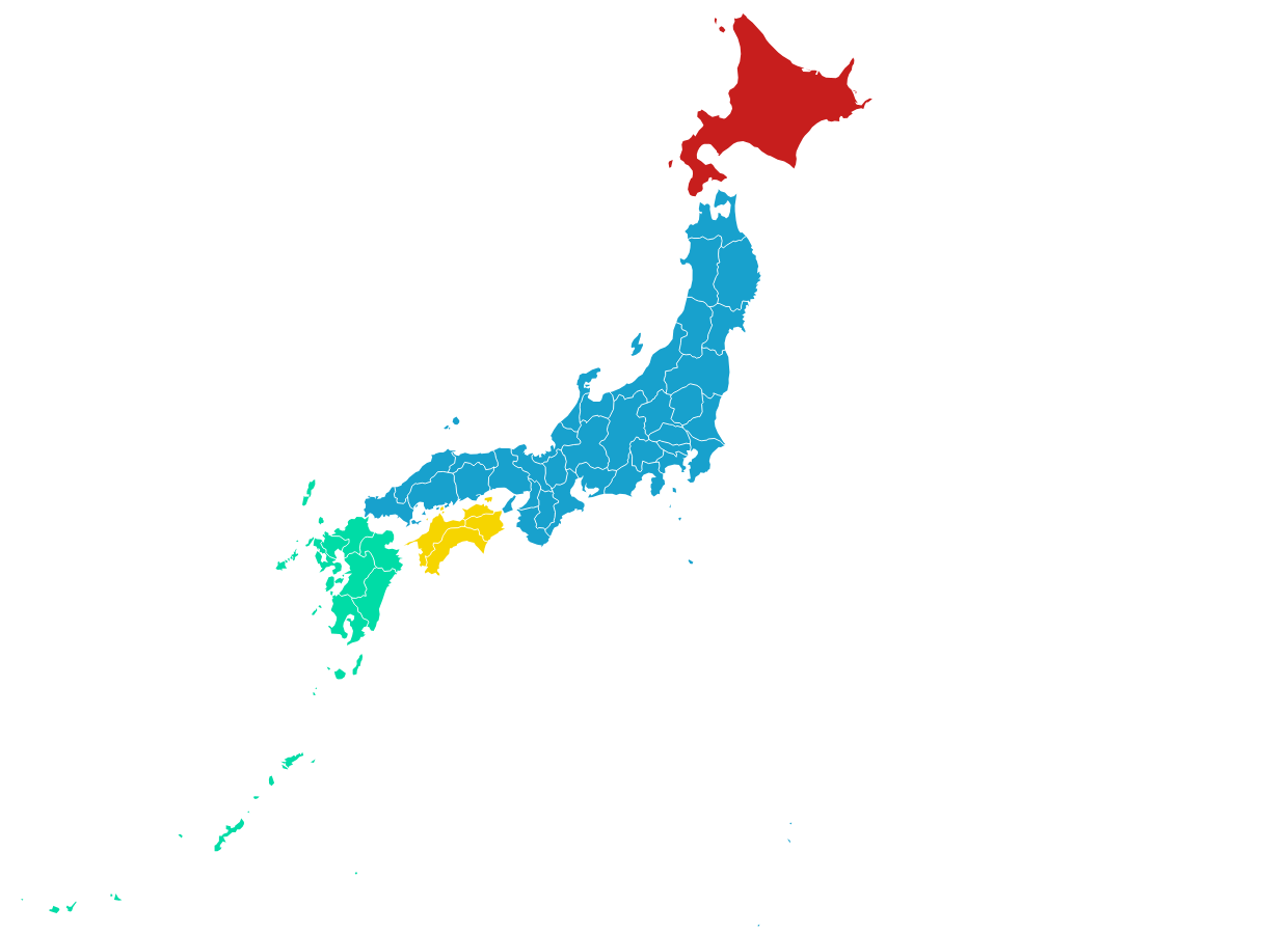 日本四岛